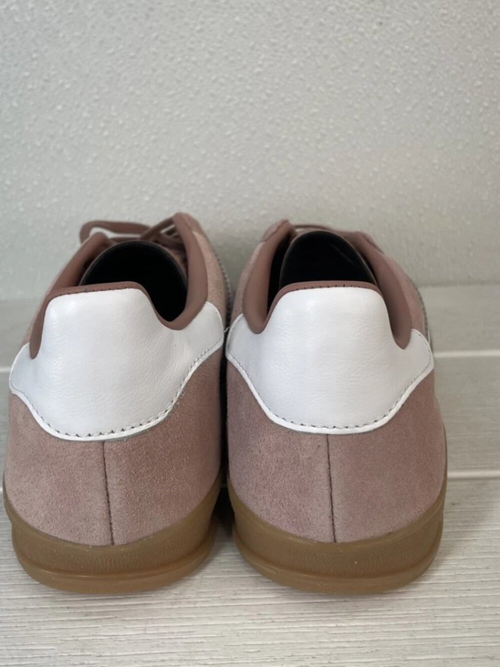 Adidas Women's Size 7.5 Gazelle Indoor Athletic Sneakers Warm Clay Suede Lace Up - Picture 5 of 8